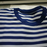 体能服 短袖海魂衫男体能短袖套装体能服蓝白t恤体能训练迷彩服圆领休闲意設透气迷彩短袖T恤 单上衣 165-170/84-88 实拍图