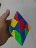 魔域文化彩色马卡龙魔方 二三阶34四五阶学生初学者比赛专用魔方儿童玩具 彩色金字塔3阶 赠教程 实拍图