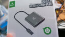毕亚兹 USB3.0转双口HDMI转换器扩展坞分屏器一分二 双屏异显视频转接头连接 支持M1适用苹果Macbook华为 实拍图