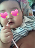 宝宝Polo衫夏季婴幼儿上衣翻领男小童衣服纯棉1岁婴儿短袖T恤夏装 蓝色条纹 90cm 实拍图