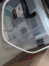 禧天龙禧天龙塑料衣物收纳箱玩具整理箱55L 透明 1个装 带轮 实拍图