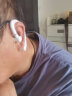 达维琦 无线蓝牙耳机 挂耳式超长待机适用于苹果华为oppo荣耀vivo魅族 开车游戏跑步 白色【尊享版-听歌7-8小时】 实拍图