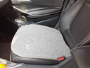 源之梦无靠背汽车坐垫单片汽车坐垫防滑三件套五座七座硅胶免绑麻座垫 全套灰色 实拍图