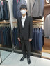绅朗格西服套装男士三件套商务职业正装小西装男结婚新郎上班修身外套男 黑色双扣【西服+西裤+衬衫】 XL【116-125斤】+八件礼品 实拍图