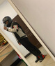 MOTO-BOY骑行服男摩托车衣服冬赛车机车服套装骑行裤防风防水防摔摩旅四季 J07上衣白灰 M 实拍图