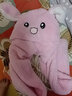 浩冠 帽子女冬季百搭网红兔耳朵韩版毛绒时尚可爱抖音同款儿童手套围巾一体保暖棉帽 粉色-儿童款 帽子围巾手套一体 实拍图