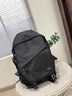 viney双肩包男大容量休闲通勤17英寸电脑背包商务书包大学生初中高中 黑色 轻便运动户外旅游旅行包登山包 实拍图