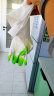 涤太太 厨房清洁乳胶皮橡胶 家务洗衣服的洗碗刷碗手套耐用 防水 浅绿色M【夏短款】 实拍图