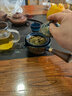 君庄逍遥泡茶壶360度旋转旅行茶具套装家用车载功夫茶杯便携式自动器 缠枝莲逍遥泡 实拍图
