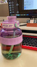 吨吨BOTTLED JOY酷cool吨吨桶大容量王一博运动水壶塑料杯渐变顿顿桶 冰紫蓝【Tritan耐温80℃】 1.1L 实拍图