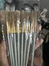 半人家眼影刷套装8支眼部化妆刷眼妆鼻影刷晕染刷细节小号软毛沧州刷子 眼部细节刷 5支 裸刷 实拍图