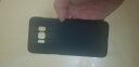 毅美 适用三星S8轻奢版手机壳s8+超薄盖乐世sm十加磨砂g9500硬壳3星带磁吸铁保护套Galaxy盖乐世外壳套 岩砂黑+肤感黑丨经典款 S8/S轻奢版（g9500） 实拍图