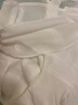 尚都比拉时尚洋气圆领七分袖雪纺衫女秋高级少女感气质通勤上衣123V43848 白色 M  晒单实拍图