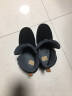 PANSY盼喜日本雪地靴女加绒保暖羊毛棉鞋秋冬百搭防滑舒适鞋4128 黑色 40 (250mm) 实拍图