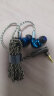 达音科（DUNU）FALCON ULTRA 隼U音乐有线耳机入耳式动圈耳塞发烧级可换导管可换插头3.5单端4.4平衡金属外壳 隼U 蓝色 实拍图