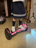 左拉（ZOLA）电动平衡车儿童成人体感车平行车双轮自平衡6-12岁手扶杆越野轮 10吋越野旗舰粉【APP+炫光轮】 实拍图