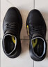 斯凯奇（Skechers）秋冬男鞋一脚蹬皮鞋休闲商务鞋舒适软底上班通勤鞋204702 全黑色/BBK 41.5 实拍图