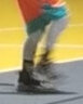 护膝运动护膝 NBA篮球蜂窝护膝盖运动防撞护腿男长款成人儿童训练护具装备 2只白色(NBA NK)1球袜1手环2护指 S码(高150-170，重75-95斤) 晒单实拍图