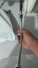 九牧（JOMOO）卫浴配件不锈钢编织软管不锈钢延长管30cm H5766-030103C-2 实拍图