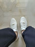 ShanBu春夏新款低帮系带帆布鞋韩版百搭休闲鞋男士潮流布面板鞋 白色 41 码 实拍图