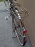川泽阪田出口日本自行车单速内三速轻便车弯把双斜梁男女款城市通勤车全新 亮银色内三速摩电灯 27寸 实拍图