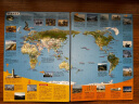 世界知识地图（大字版 防水 耐折 撕不烂地图）1.12米*0.76米 实拍图