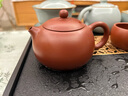 畅陶宜兴紫砂壶传统全手工原矿黄龙山朱泥西施泡茶壶茶具套装李晓璐 小款西施1壶2杯1公道赠茶巾 180ml 实拍图