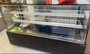 米沙熊 Misha  商用展示柜冷藏  甜品水果蛋糕寿司商用保鲜柜风冷无霜 玻璃甜品展示柜 直角后开门+风冷除雾  黑色 落地三层长1.5米宽0.65米高1.2米 实拍图