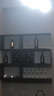 超益嘉现代简约酒柜壁挂式红酒架悬挂式酒柜餐厅墙壁墙上红酒架墙壁酒柜 黑色 1.2米长8个酒格 实拍图