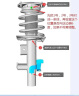 萨克斯(SACHS)减震器 福特蒙迪欧致胜 左前减振器 避震器 SX:315 074厂商直送 晒单实拍图