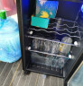 先科（SAST）冰吧办公室冷藏柜透明玻璃小型单门家用电冰箱保鲜留样展示柜酒店商用恒温红酒茶叶饮料药品柜冰柜 BC-65升（全冷藏+微冷冻+锁） 实拍图