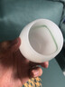 唐丰琉璃品茗杯单个家用玉瓷功夫茶主人杯透明个人杯茶盏定制logo 水墨龙胆杯 实拍图