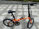 大行（DAHON） 顺丰发货折叠休闲自行车20寸通勤款单车6变速折叠车HAT061 橙色 实拍图