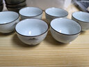 祥业汝窑茶杯主人杯单杯家用陶瓷茶盏功夫茶具喝茶品茗杯子冰裂纹茶碗 青瓷渔翁垂钓品茗杯-六杯 实拍图