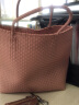 MUJI OBP海洋再生素材手编包环保材料购物袋手提包菜篮子编织包草编包 粉红色 大 晒单实拍图