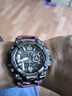 卡西欧（CASIO）泥王系列多功能防泥防水防震三重感应登山户外运动情人节礼物 三代大泥王GWG-B1000-1A4 实拍图