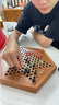 御圣 跳棋玻璃珠跳跳棋大号儿童益智早教启蒙游戏棋成人学生儿童礼物 六角形跳棋盘+【玻璃珠套装】 实拍图