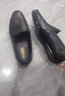 金利来（Goldlion）男鞋一脚蹬豆豆鞋舒适乐福鞋商务休闲皮鞋57101035001A-黑色-43码 实拍图
