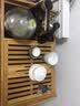 斐思莱乐茶台小茶几实木茶水柜小茶台可移动茶车家用边桌边几竹制茶具简约 本色茶车 茶台 实拍图