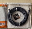 秋叶原（CHOSEAL）六类千兆网线 Cat6六类屏蔽8芯双绞线 工程家用电脑宽带监控跳线成品网线 灰色 5米 CT600A 实拍图