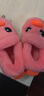 忆爱儿童棉拖鞋秋冬宝宝拖鞋包跟女童棉鞋家居小男孩棉鞋可爱保暖棉拖 大眼兔粉红 21 码30/31内长19cm （5-5.5岁） 实拍图