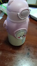 波比熊（BOBBI BEAR）便携儿童保温杯小学生吸管水杯男女孩宝宝316食品级不锈钢杯子 趣味儿童粉500ml+杯刷+3D贴 500ml 实拍图