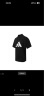 阿迪达斯 （adidas）男女同款短袖夏季休闲宽松上衣圆领T恤运动潮流半袖 黑色 XS  晒单实拍图