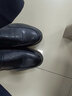 波图蕾斯皮鞋男士时尚套脚商务休闲鞋轻便一脚蹬正装鞋男 8901 黑色 38 实拍图