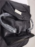 斯维森之星真皮旅行包男士大容量手提旅游袋头层牛皮健身包行李包短途登机包 2096#黑色-大号+鞋仓 实拍图