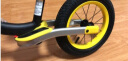 荟智（whiz bebe）儿童滑行车 平衡车 滑步车 竞速款 充气胎  儿童学步无脚踏滑行车HP1208-M105黄色 实拍图