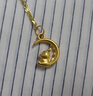 中国黄金（CHINA GOLD）足金望月龙吊坠女款黄金项链本命年生肖龙情人节生日礼物送女友 挚爱礼盒+望月龙吊坠+S925链 实拍图