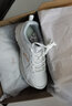 安踏运动鞋女鞋秋冬新款防水皮面跑步鞋休闲鞋百搭轻便软底减震小白鞋 【夏款-透气网面】安踏白 38.5 (240mm) 实拍图