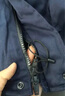 耐典冬季防静电工作服棉衣男加厚内胆防寒劳保服藏蓝色双层棉服190 实拍图
