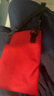 无印良品（MUJI）不易沾水迷你薄款小挎包单肩包斜挎包便携小包EAI02A0A 红色 EFC53C1A 长18*宽13cm 实拍图